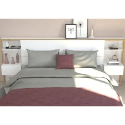 Tête de lit pour lit 140 ou 160 cm avec rangements PAM