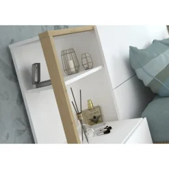 Tête de lit pour lit 140 ou 160 cm avec rangements PAM