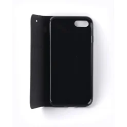 Étui folio pour Apple iPhone 6/6S/7/8/SE - Noir