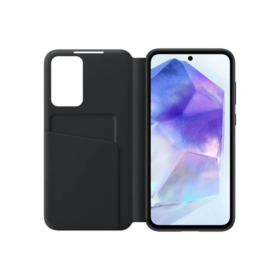 Étui folio Smartview pour Samsung Galaxy A55 5G - Noir