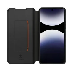 Étui folio+Dragonne pour Redmi Note 14 Pro 5G - Noir
