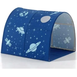 Tunnel De Lit Enfant Astronaute II 10cm Bleu