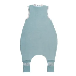 Turbulette d'hiver en velours avec pieds retroussables Félintrépide