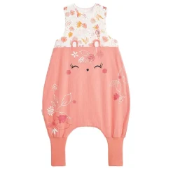 Turbulette d'été en gaze de coton avec pieds retroussables Sumba