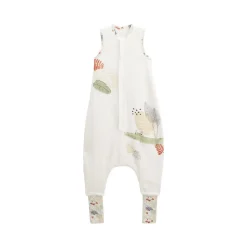 Turbulette d'été en gaze de coton avec pieds retroussables Sian