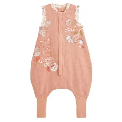 Turbulette d'été en gaze de coton avec pieds retroussables Mindanao