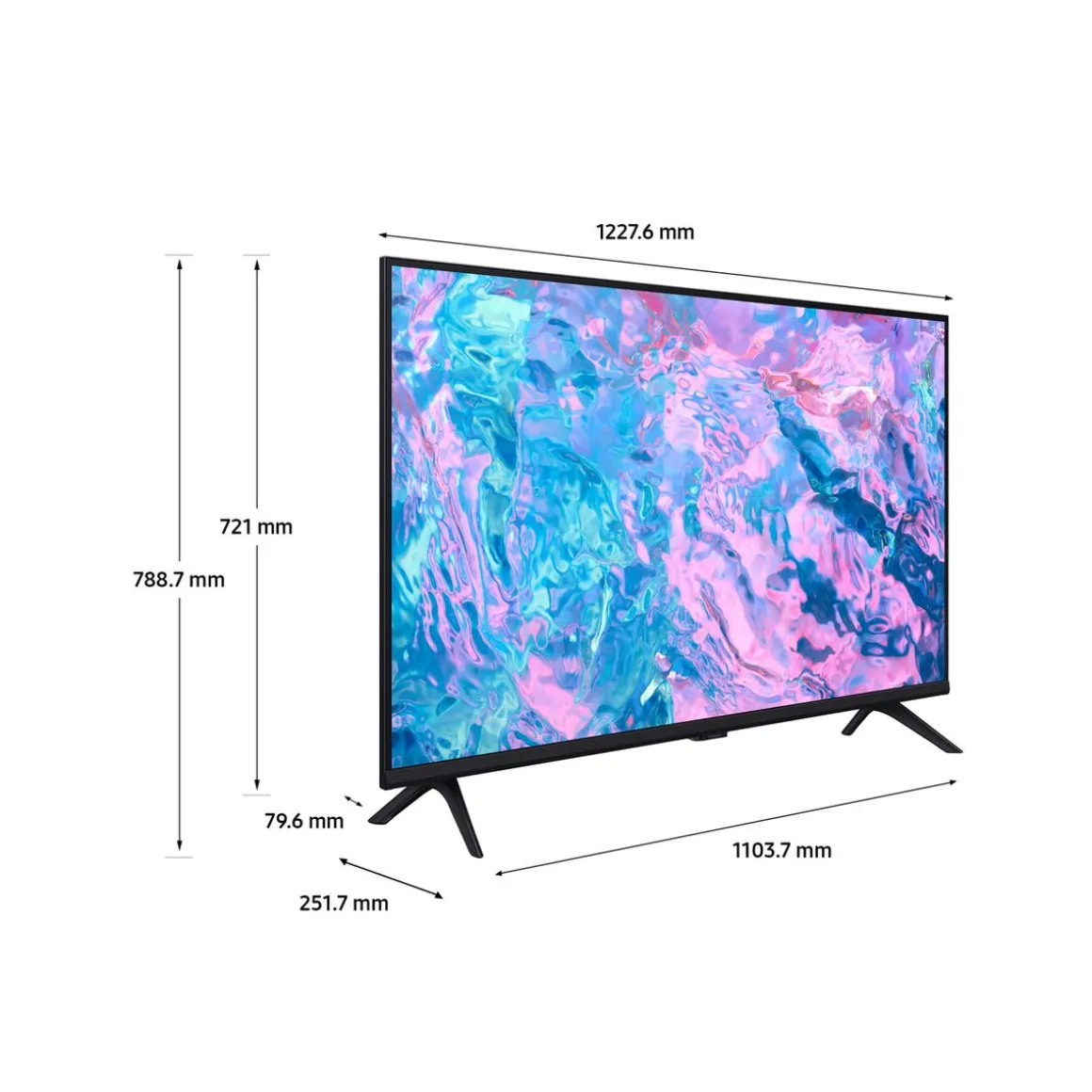 TV Crystal UHD TU55CU7025 2024