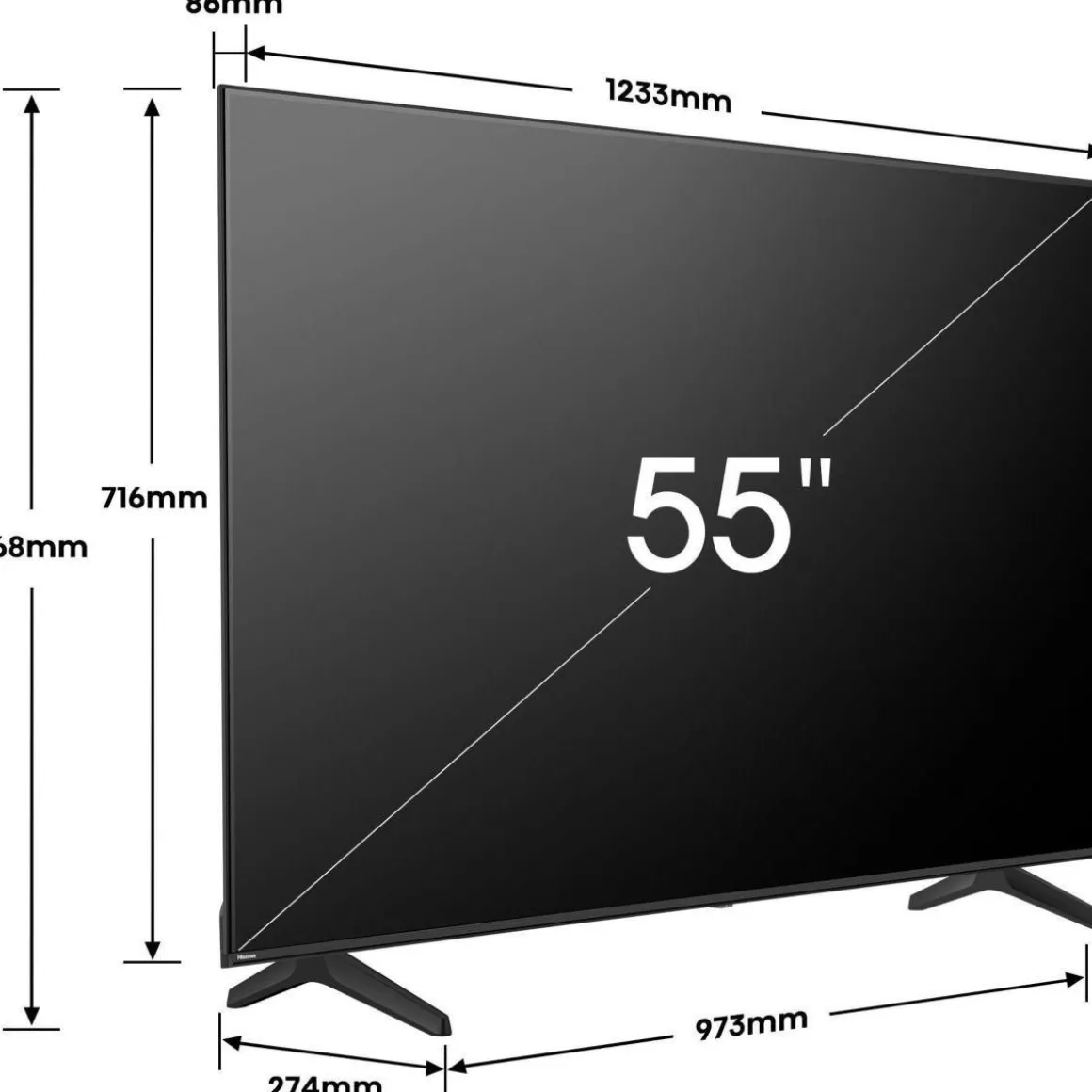TV LED 55E63NT 2024