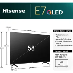 TV QLED 58E7NQ 2024