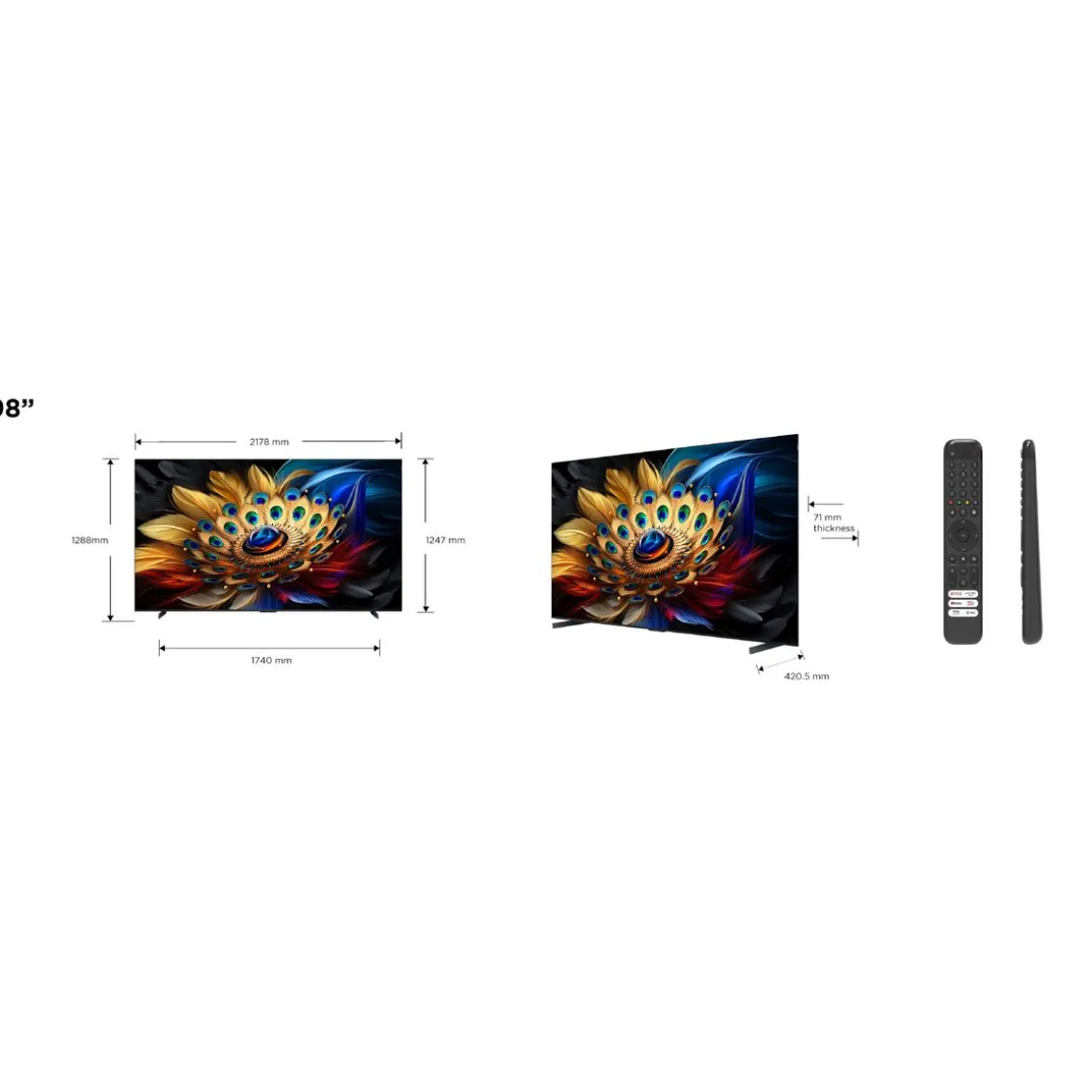 TV QLED Pro 98C69B