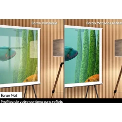 TV QLED The Serif TQ50LS01D Blanc 2024