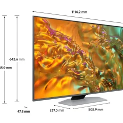 TV QLED TQ50Q80D 4K AI Smart TV 2024