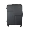 Valise ABS 75cm 4 roues LINEA - Noir