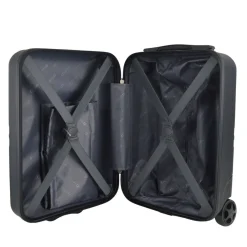 Valise cabine abs 45cm 2 roues LINEA - noir