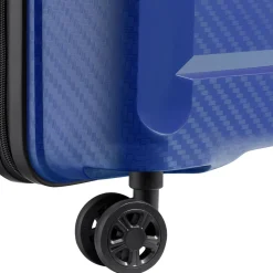 Valise cabine rigide 55 cm 8 roues BINALONG - bleu