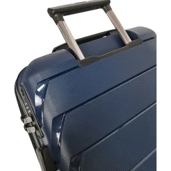Valise cabine rigide bleue Smart Trip 56x38x20cm