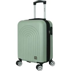 Valise cabine rigide 51cm 8 roues BOHO - gris