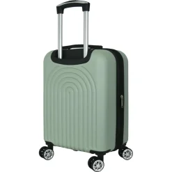 Valise cabine rigide 51cm 8 roues BOHO - gris