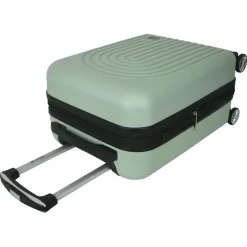 Valise cabine rigide 51cm 8 roues BOHO - gris