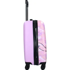 Valise cabine rigide 48cm 4 roues STITCH - rose