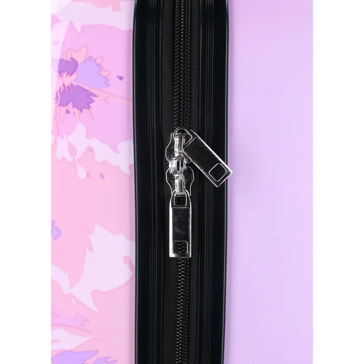 Valise cabine rigide 48cm 4 roues STITCH - rose