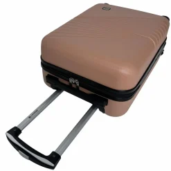Valise cabine rigide 50cm 4 roues SPOTLIGHT - rose