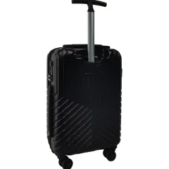 Valise cabine rigide noire Wavy Pop 55x35x20cm