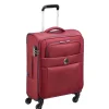 Valise cabine souple 55cm 4 roues CUZCO - rouge