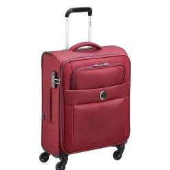 Valise cabine souple 55cm 4 roues CUZCO - rouge