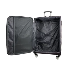 Valise cabine souple violette Perfeckto 55x35x20cm