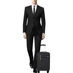 Valise cabine XS souple 45cm 4 roues HIGHWAY - gris