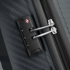 Valise rigide 66 cm 8 roues BINALONG - noir