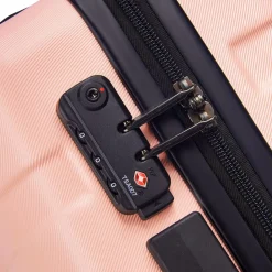 Valise rigide 66 cm 8 roues AIRSHIP - rose