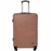 Valise rigide 60cm 4 roues SPOTLIGHT - rose