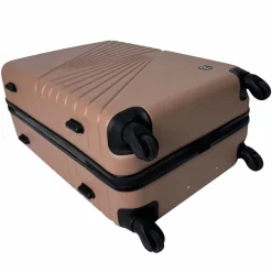 Valise rigide 60cm 4 roues SPOTLIGHT - rose
