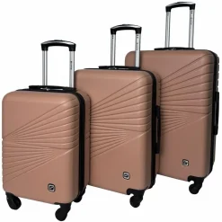 Valise rigide 60cm 4 roues SPOTLIGHT - rose