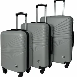 Valise rigide 60cm 4 roues SPOTLIGHT - gris