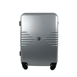 Valise rigide grise Sismik 50x34x20cm