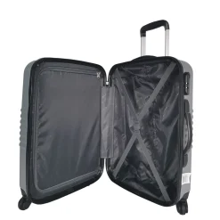 Valise rigide grise Sismik 50x34x20cm