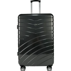 Valise rigide grise Wavy Pop 65x41x25cm