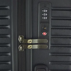 Valise rigide noire Xtrip 66x44x25cm