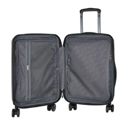 Valise rigide noire Xtrip 66x44x25cm