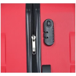 Valise rigide rouge Originair 64x44x26cm