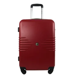 Valise rigide rouge Sismik 61x41x25cm