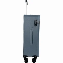 Valise souple 65cm 4 roues HIGHWAY - bleu