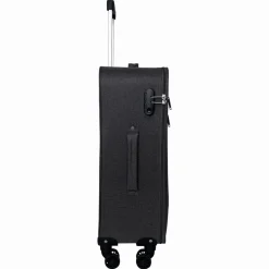 Valise souple 65cm 4 roues HIGHWAY - gris