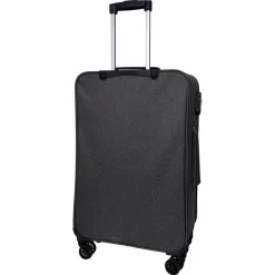 Valise souple 65cm 4 roues HIGHWAY - gris