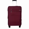 Valise souple 65cm 4 roues HIGHWAY - rouge