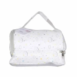 Vanity 2 Compartiments pour Bébé Ciel 23cm Blanc