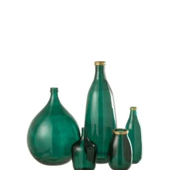 Vase Ballon en Verre Lisbonne 56cm Vert